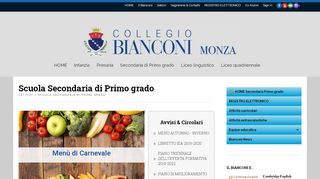 
                            6. Collegio Bianconi | Scuola Secondaria di primo grado paritaria a Monza.