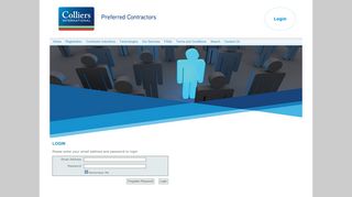 
                            5. Colliers Preferred Contractors - Login