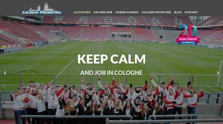 
                            2. Cologne Promotion | Events | Promotion | Messen | Mietausstattung ...