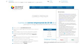 
                            3. Colombia Hosting - Correo Electrónico Corporativo