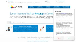 
                            2. Colombia Hosting ® - Hosting y Dominios en Colombia