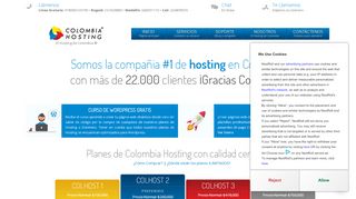 
                            4. Colombia Hosting - Planes de Hosting