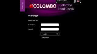 
                            12. Colombo App - Login