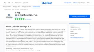 
                            11. Colonial Savings, F.A. Ratings and Reviews | Zillow