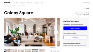 
                            10. Colony Square Coworking Office | WeWork