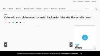 
                            9. Colorado man claims controversial hacker-for-hire site HackersList.com