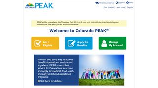 
                            1. Colorado PEAK