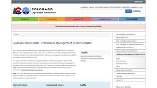 
                            2. Colorado State Model Performance Management System (RANDA ...