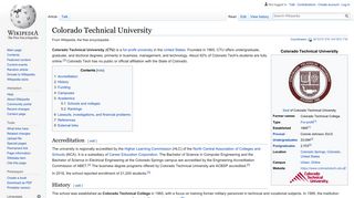 
                            8. Colorado Technical University - Wikipedia
