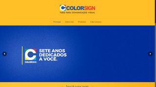 
                            12. Colorsign Brasil – Tudo para comunicação visual