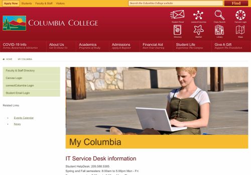 
                            5. Columbia College My Columbia