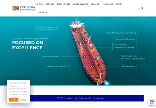 
                            12. Columbia Shipmanagement: WELCOME