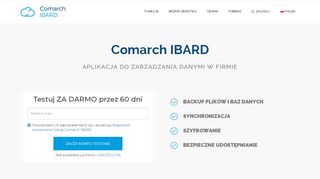 
                            10. Comarch IBARD - bezpieczeństwo danych Twojej firmy