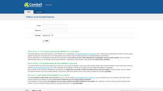 
                            2. Combell Webmail: Log hier in op uw webmail account