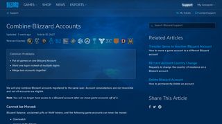 
                            12. Combine Blizzard Accounts - Blizzard Support - Blizzard Entertainment