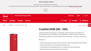 
                            10. CombiVal ESSR (400 - 1000) | Hoval Schweiz