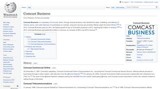 
                            4. Comcast Business - Wikipedia