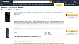 
                            10. Comcast Compatible Modem: Amazon.com