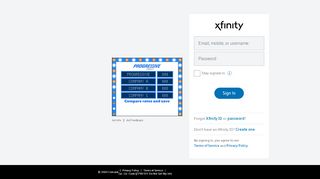
                            1. Comcast - Sign in to Xfinity