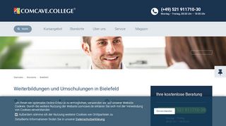 
                            5. COMCAVE.COLLEGE® Bielefeld – Weiterbildungen und Umschulungen