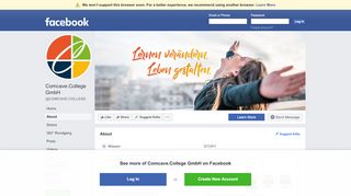 
                            9. Comcave.College GmbH - About | Facebook