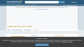 
                            7. COMCAVE.COLLEGE GmbH » Essen » Weiterbildung » Bewerten Sie ...