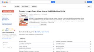 
                            9. Comdex Linux & Open Office Course Kit 2008 Edition (W/Cd) - Google Books Result