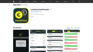 
                            8. comdirect banking App im App Store - iTunes - Apple