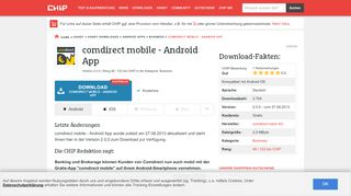 
                            11. comdirect mobile - Android App - Download - CHIP