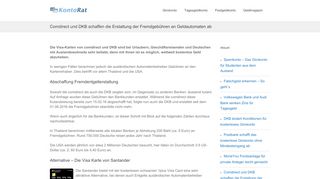 
                            6. Comdirect und DKB schaffen die Erstattung der Fremdgebühren an ...