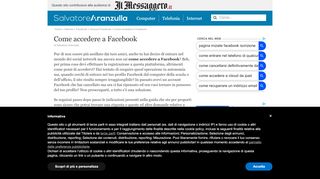 
                            3. Come accedere a Facebook | Salvatore Aranzulla