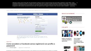 
                            8. Come accedere a Facebook senza registrarsi con profilo e password
