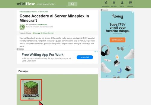 
                            5. Come Accedere al Server Mineplex in Minecraft - wikiHow