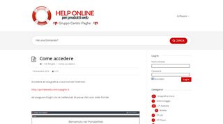 
                            9. Come accedere – Help Web On Line