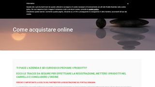 
                            12. Come acquistare online | LINEABIO360