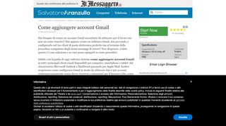 
                            6. Come aggiungere account Gmail | Salvatore Aranzulla