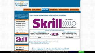 
                            11. Come aggiungere le informazioni finanziarie al conto Skrill - metodi di ...
