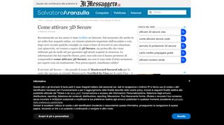 
                            6. Come attivare 3D Secure | Salvatore Aranzulla
