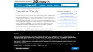 
                            10. Come attivare Office 365 | Salvatore Aranzulla