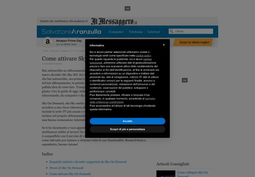 
                            12. Come attivare Sky On Demand | Salvatore Aranzulla