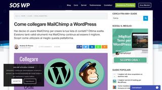 
                            9. Come collegare MailChimp a WordPress: 5 strumenti utili - SOS WP