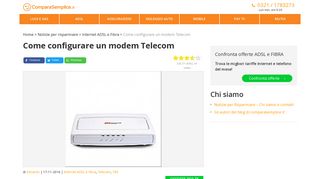 
                            6. Come configurare un modem Telecom: 5 passi - ComparaSemplice