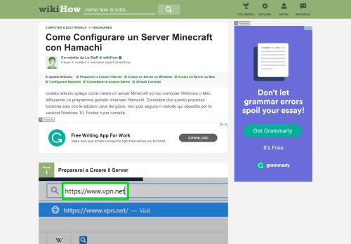
                            7. Come Configurare un Server Minecraft con Hamachi - wikiHow