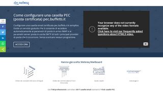 
                            5. Come configurare una casella PEC (posta certificata) pec.buffetti.it