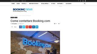 
                            10. Come contattare Booking.com | Booking News