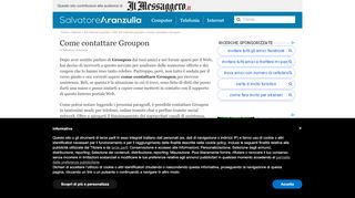 
                            7. Come contattare Groupon | Salvatore Aranzulla
