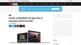 
                            11. Come controllare le app che si lanciano all'avvio Mac - 01Net.it