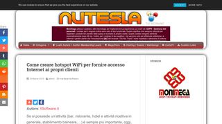 
                            12. Come creare hotspot WiFi per fornire accesso Internet ai propri clienti ...