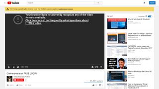 
                            3. Come creare un FAKE LOGIN - YouTube