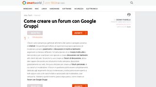 
                            13. Come creare un forum con Google Gruppi | Very Tech